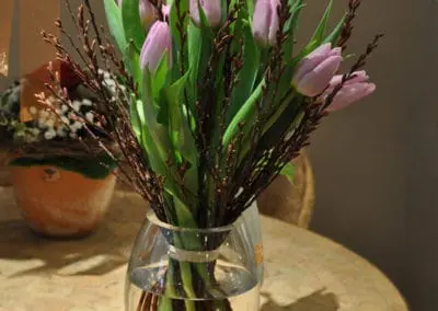 Blumenstrauß Tulpen violett 5