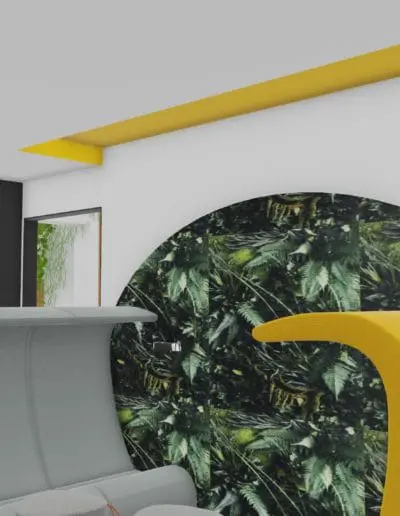 Chilliger Aufenthaltsraum Blumen Speth