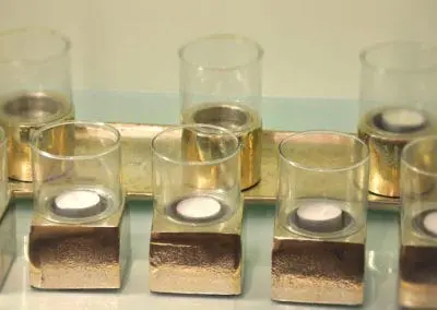 Kerzenstaender Bauernsilber