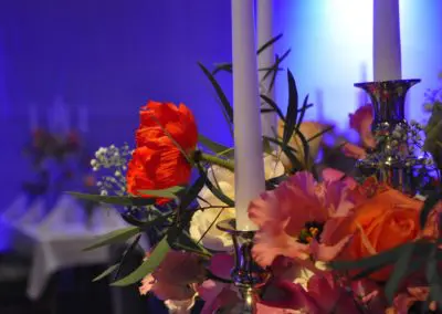 Tischdeko Mit Kerzen Stimmungsvoll