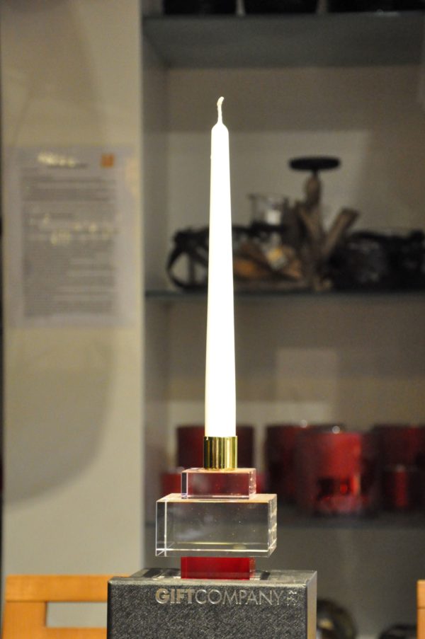 Kerzenleuchter Kristallglas 8x8cm ohneKerze 59,90€